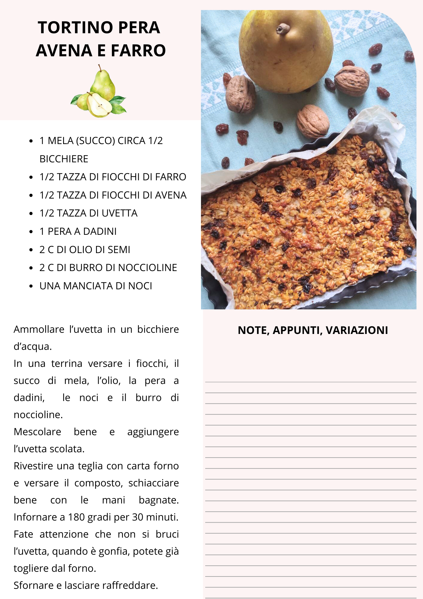 COLAZIONE ENERGETICA 
