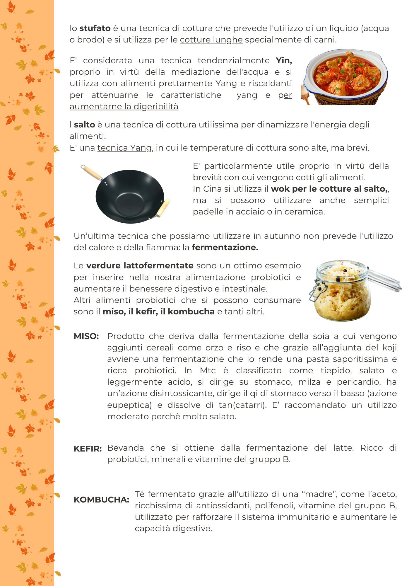 L'Autunno e l'energia del Metallo
