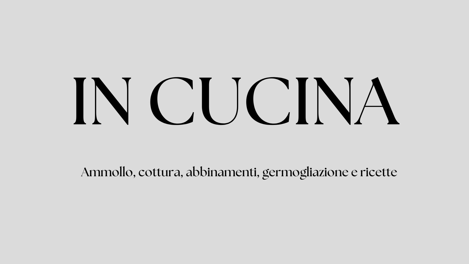 Webinar Legumi che passione!