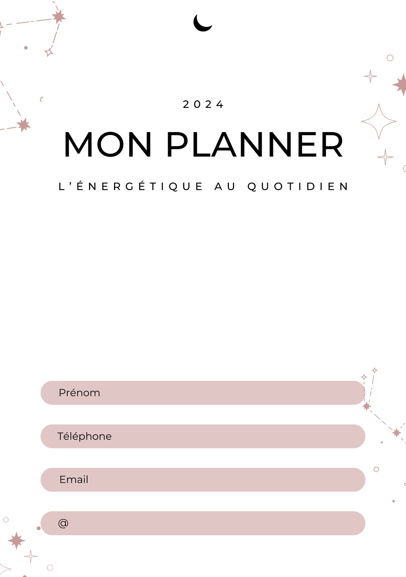 Planner Tarot - Année