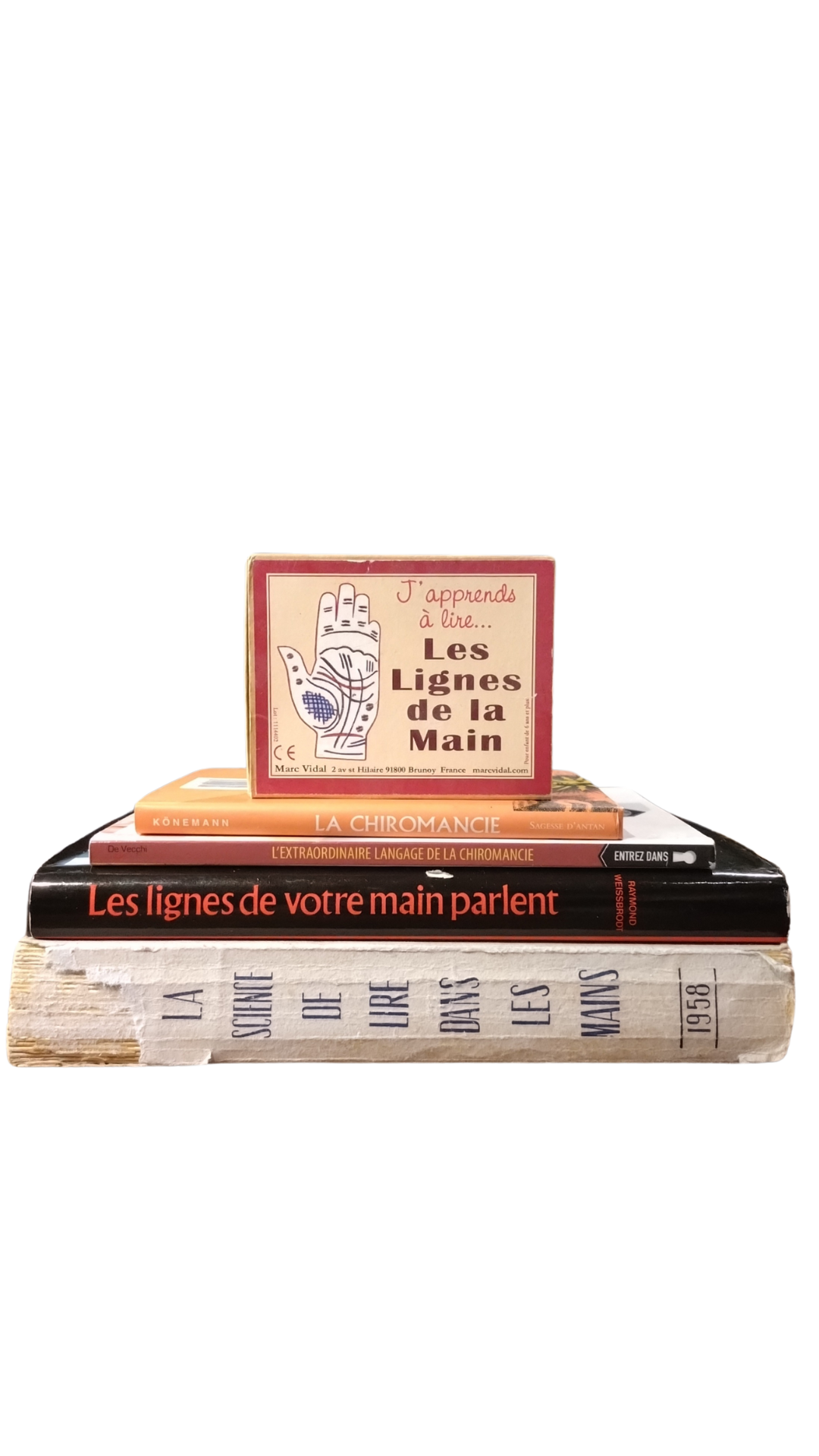 J'apprends à lire les lignes de la main