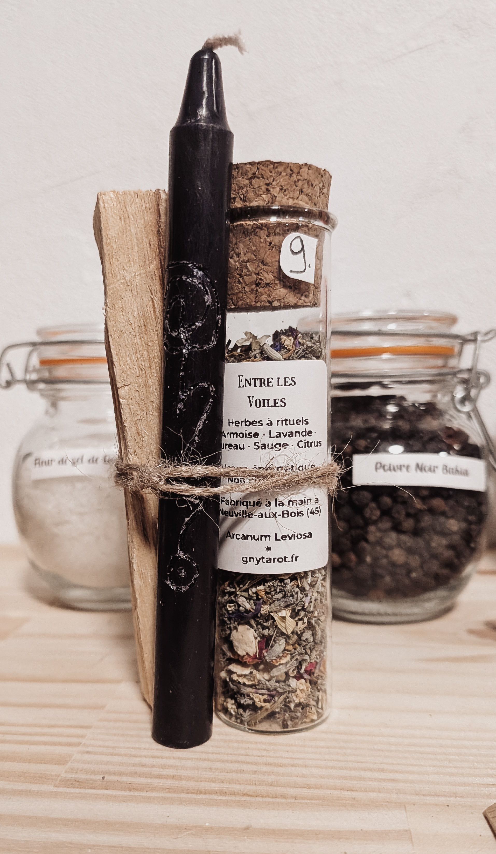 Kit d'Herbes et Bougie Rituel