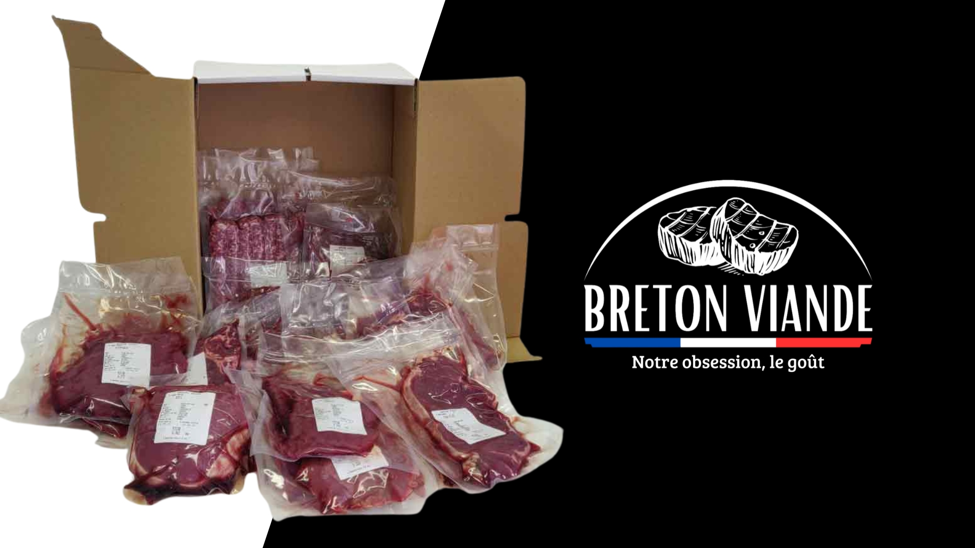 🥩 Colis de boeuf steak haché environ 3kg 