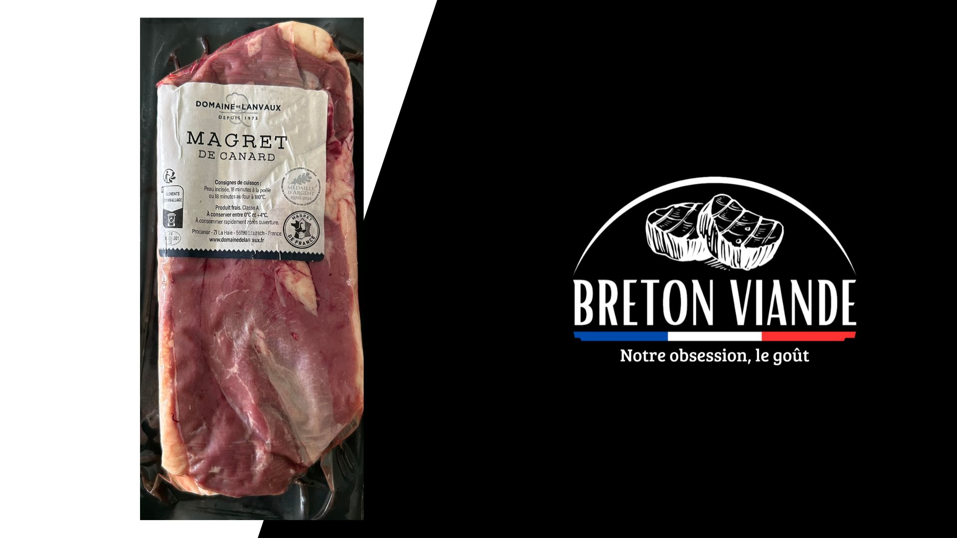 Magret de Canard Domaine de Lanvaux 