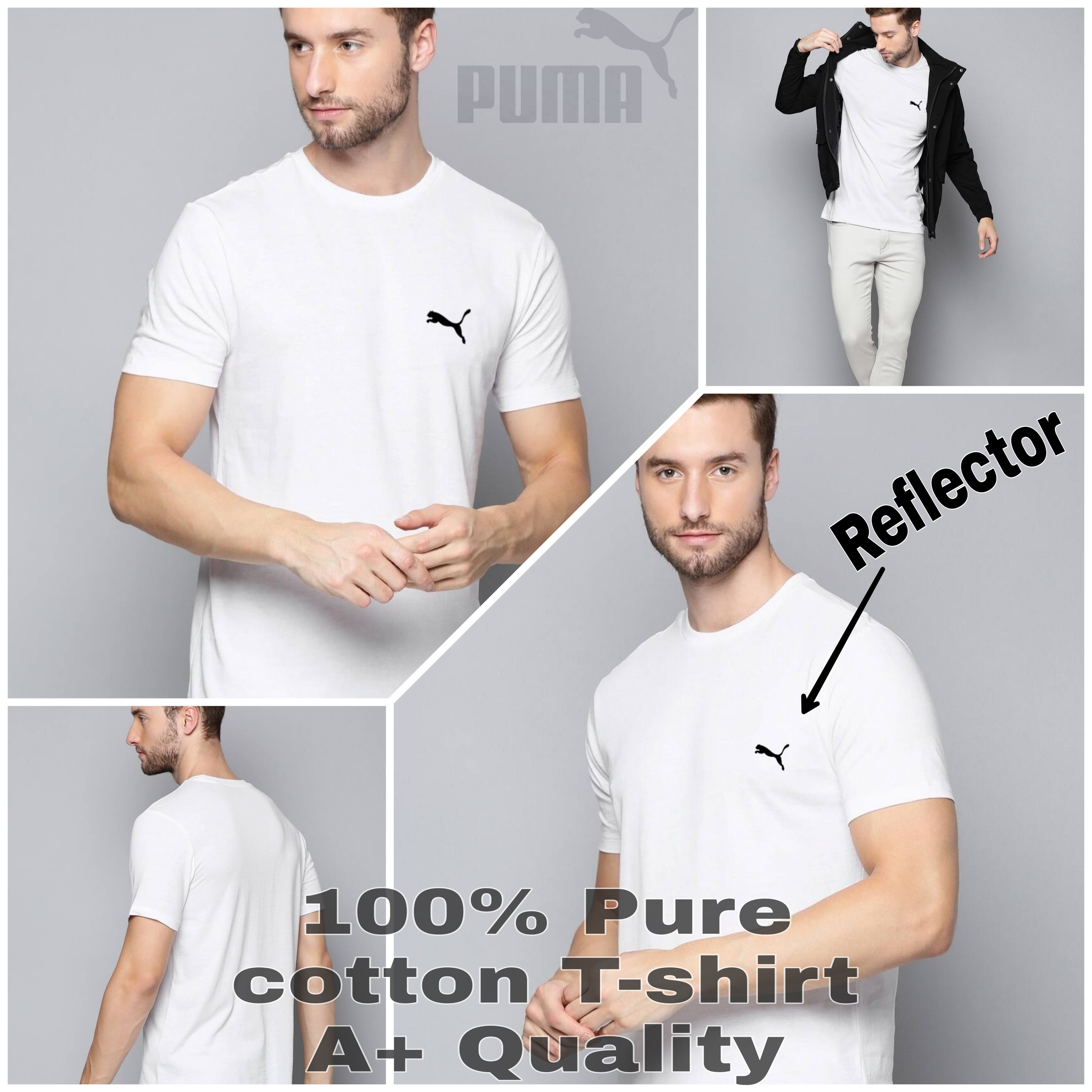 Puma 100% cotton T-shirt for mens 