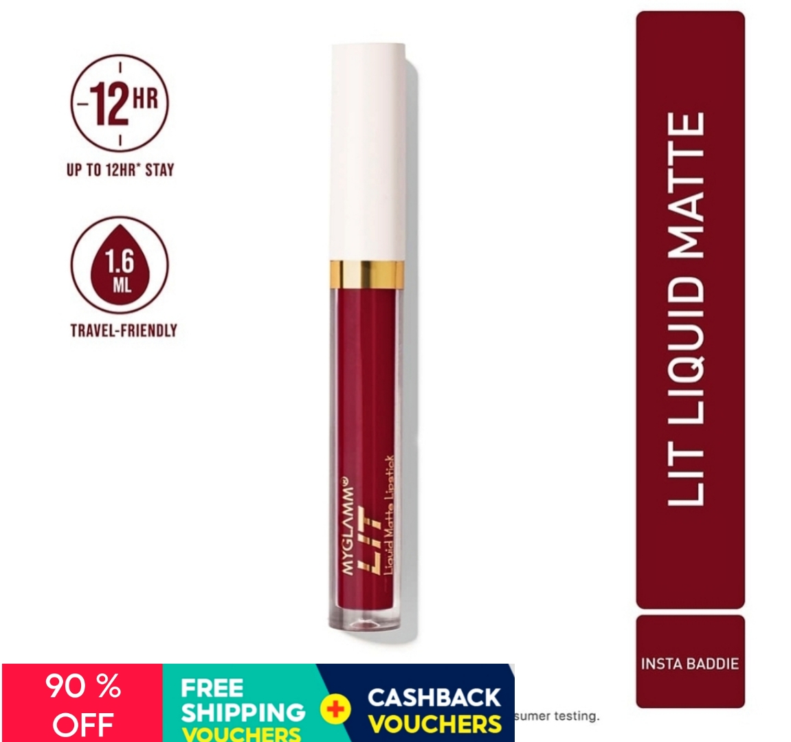 MyGlamm LIT Liquid Matte Lipstick - Kittenfish