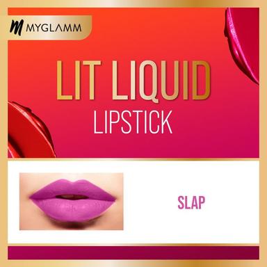 MyGlamm LIT Liquid Matte Lipstick - Slap 
