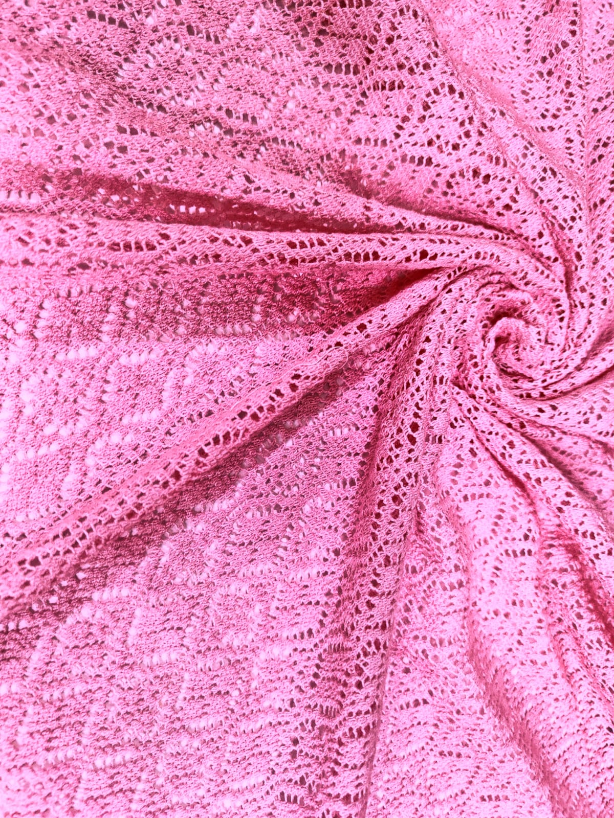 Fancy Embroidery Pink Net soft Fabric for Frocks, Top, Kurtis, Sarees , curtains , women etc