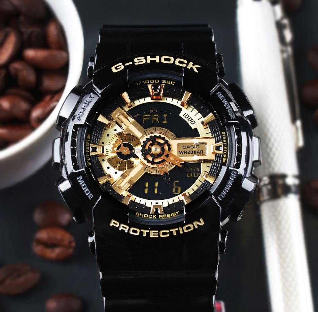 G-Shock GA-110GB-1ADR Analog-Digital Watch for Men.