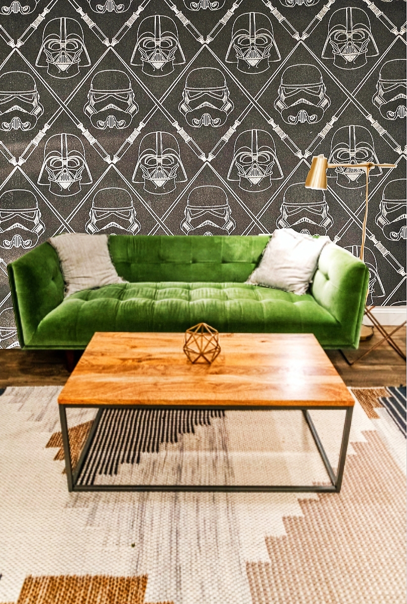 THE LOIUSE 3D Silver Reflection lines design wallpaper 53 x 500cm full roll - Self Adhesive Wallpaper , DIY peel and stick wallpaper (PVC) covering roll