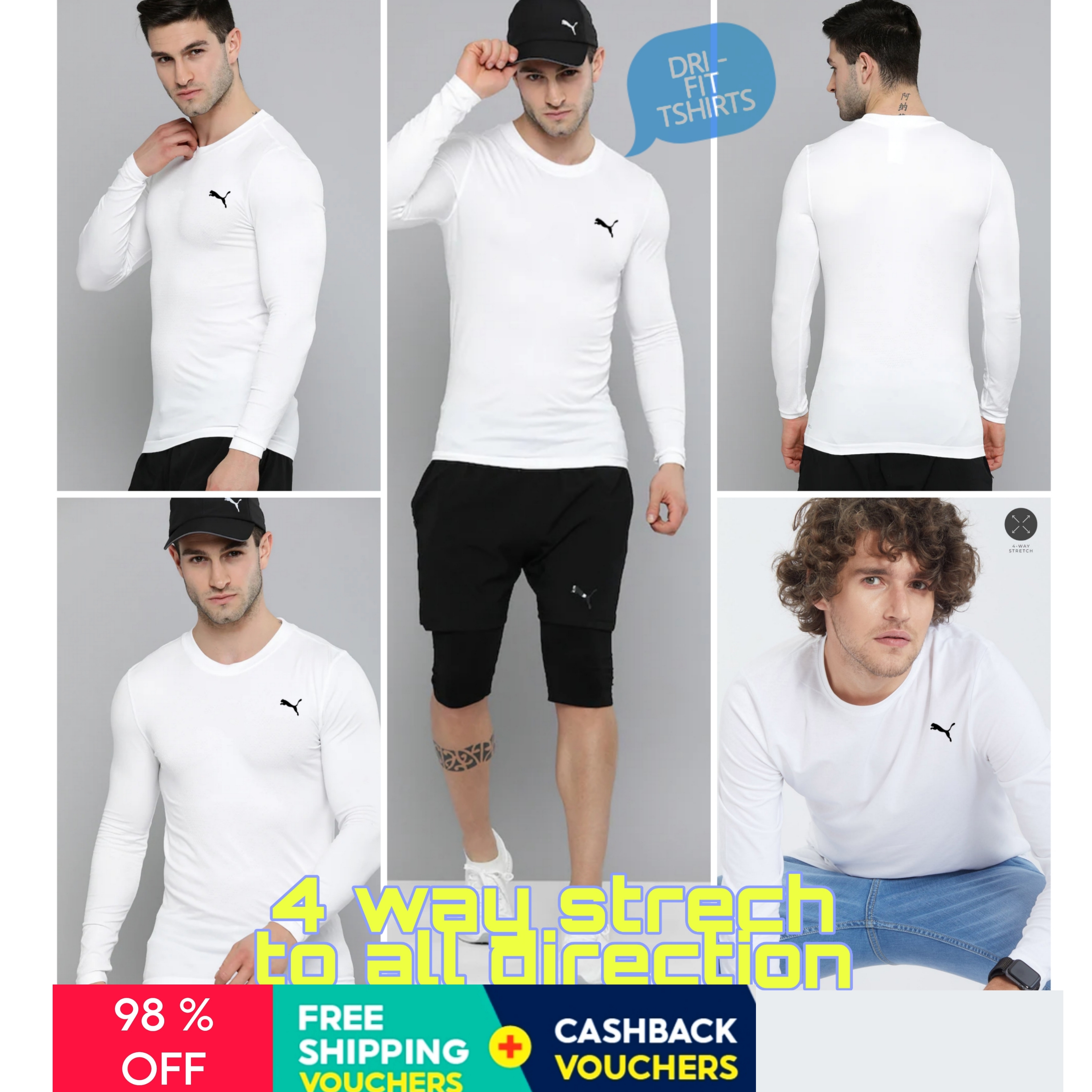 Best Quality 4 way lycra fully strechable full sleeves.