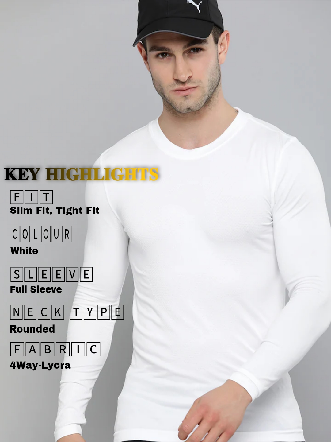 Best Quality 4 way lycra fully strechable full sleeves.