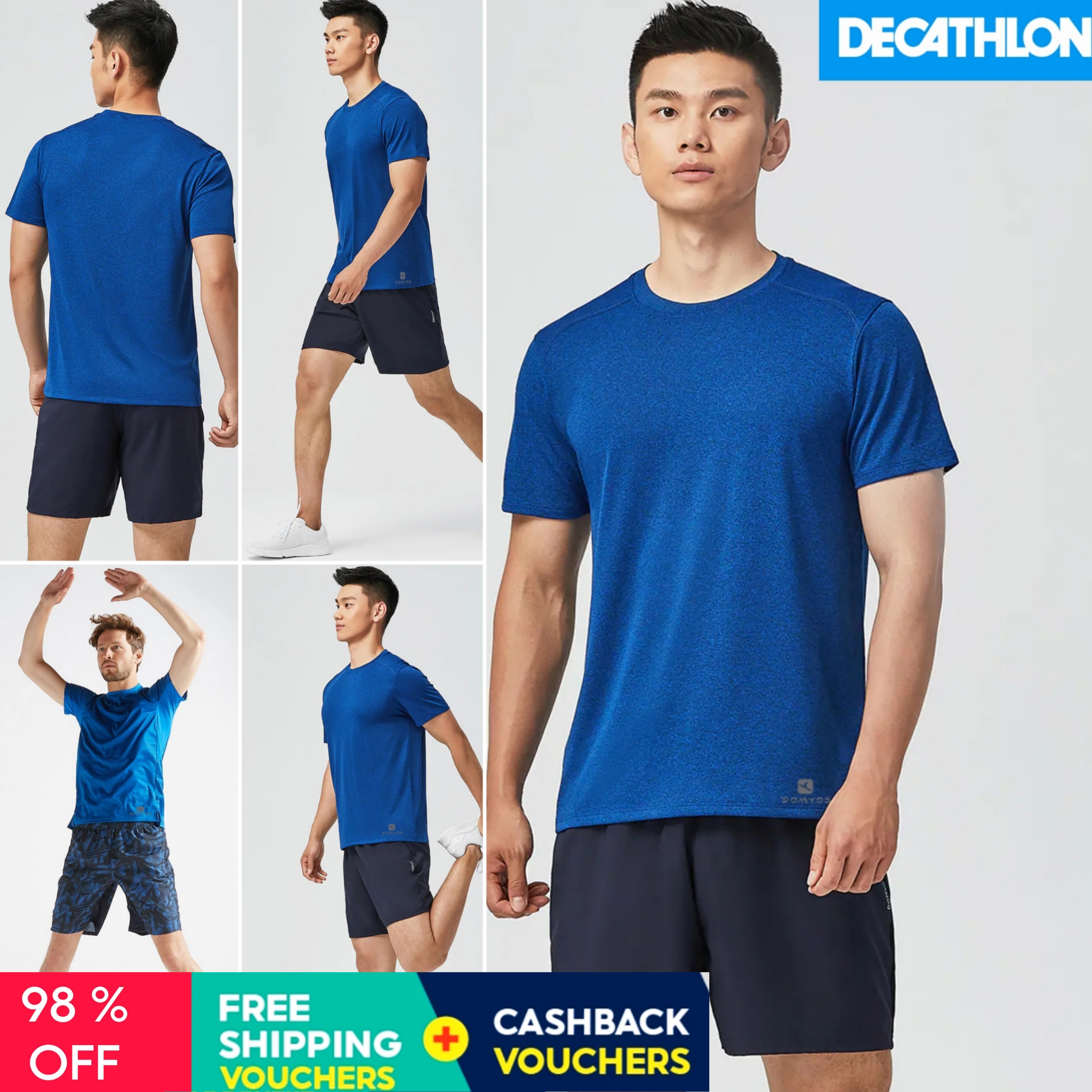 DECATHLON Mens tshirt 100% Original
