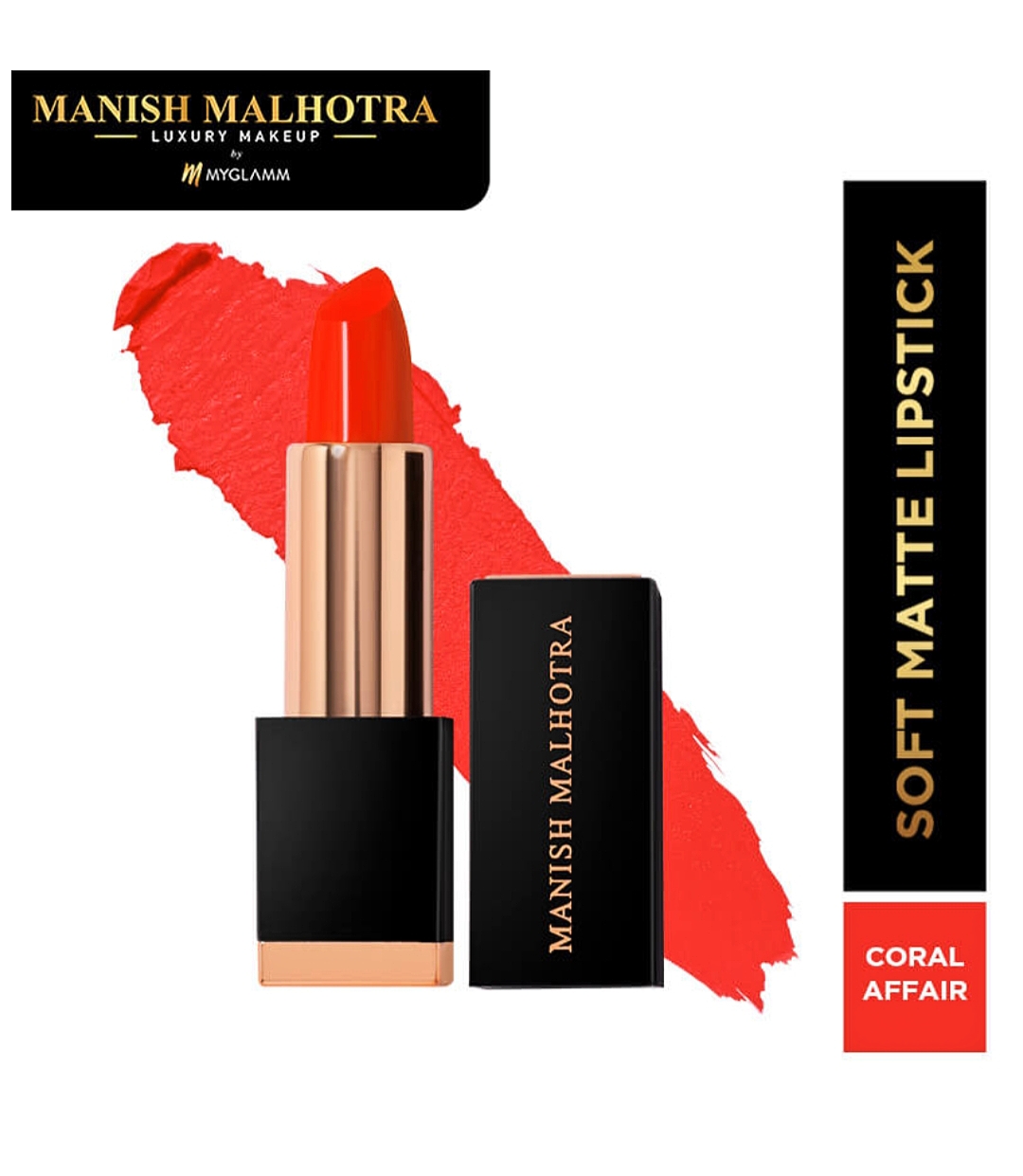 MYGLAMM Manish Malhotra Soft Matte Lipstick 