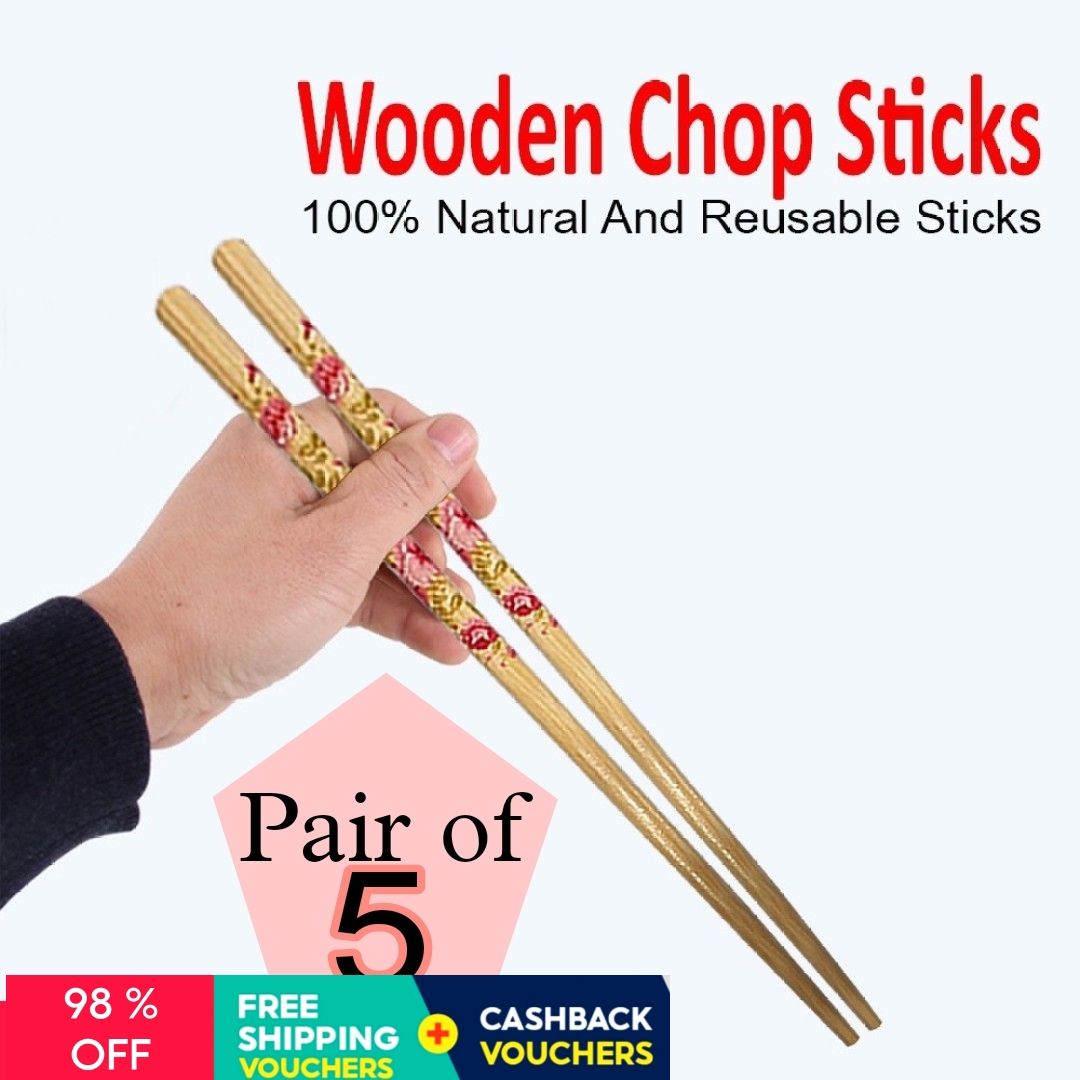 High-Quality Wooden Chopsticks Chinese Japanese Sushi Wooden