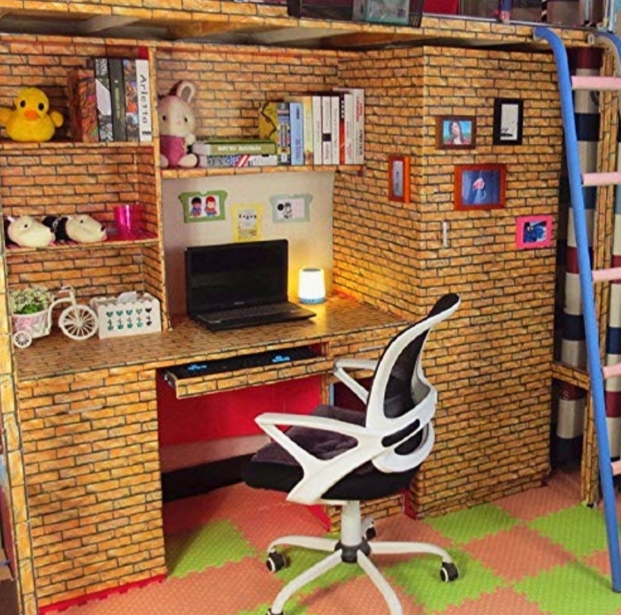 Self Adhesive Wallpaper , DIY peel and stick wallpaper (PVC)