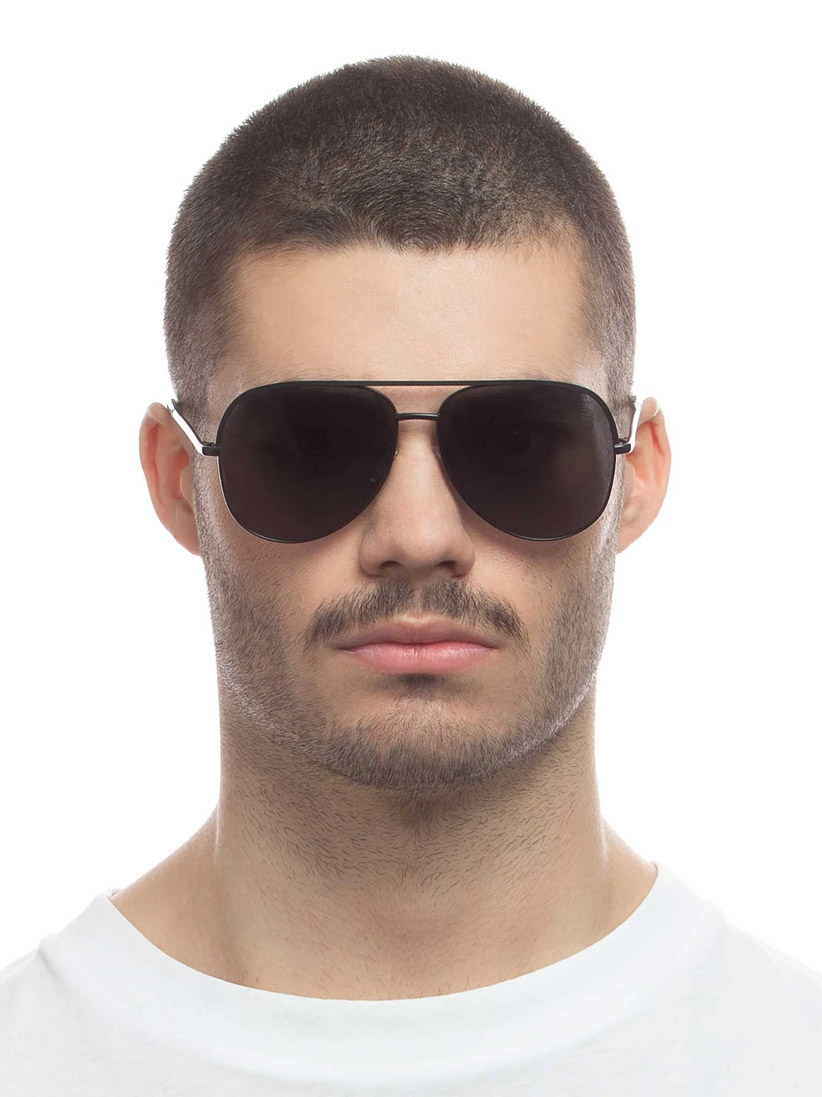 LE SPECS  - Hey BBY, mate Black, polarized - akiniai nuo saulės