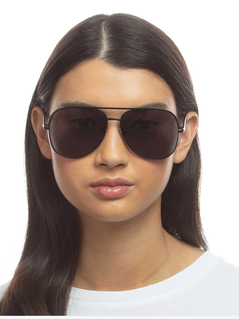 LE SPECS  - Hey BBY, mate Black, polarized - akiniai nuo saulės