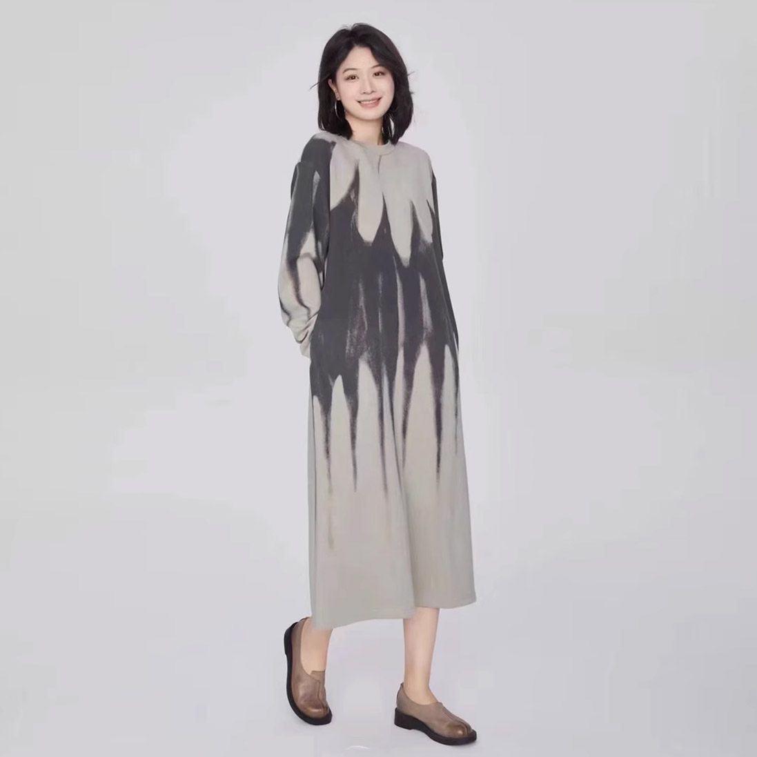 Trikotažinė ZIBUYU suknelė