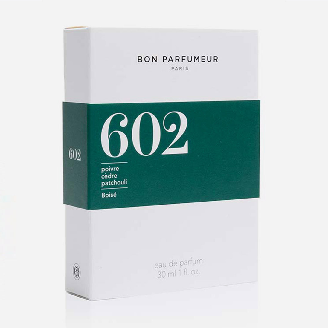 Eau de parfum 602 : A peppery woody