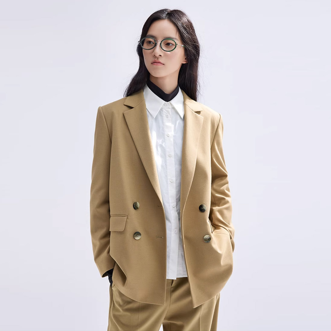 BROADCAST švarkas su vilna