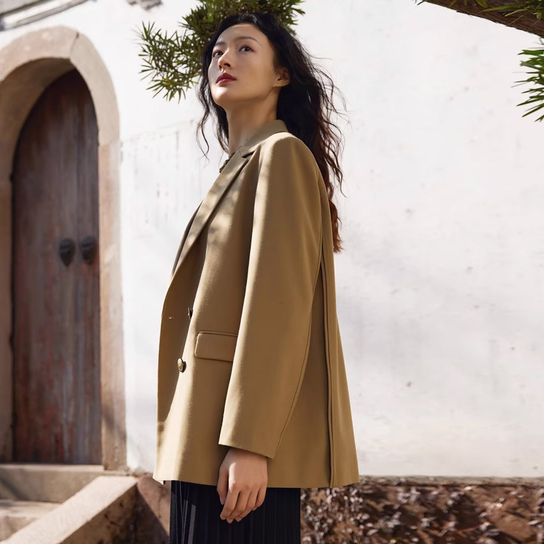 BROADCAST švarkas su vilna