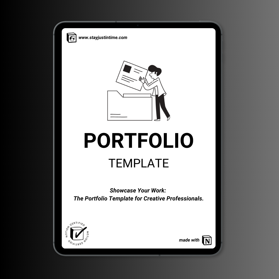 Digital Portfolio Template