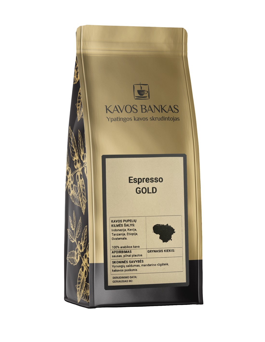 Espresso Gold black, 1kg