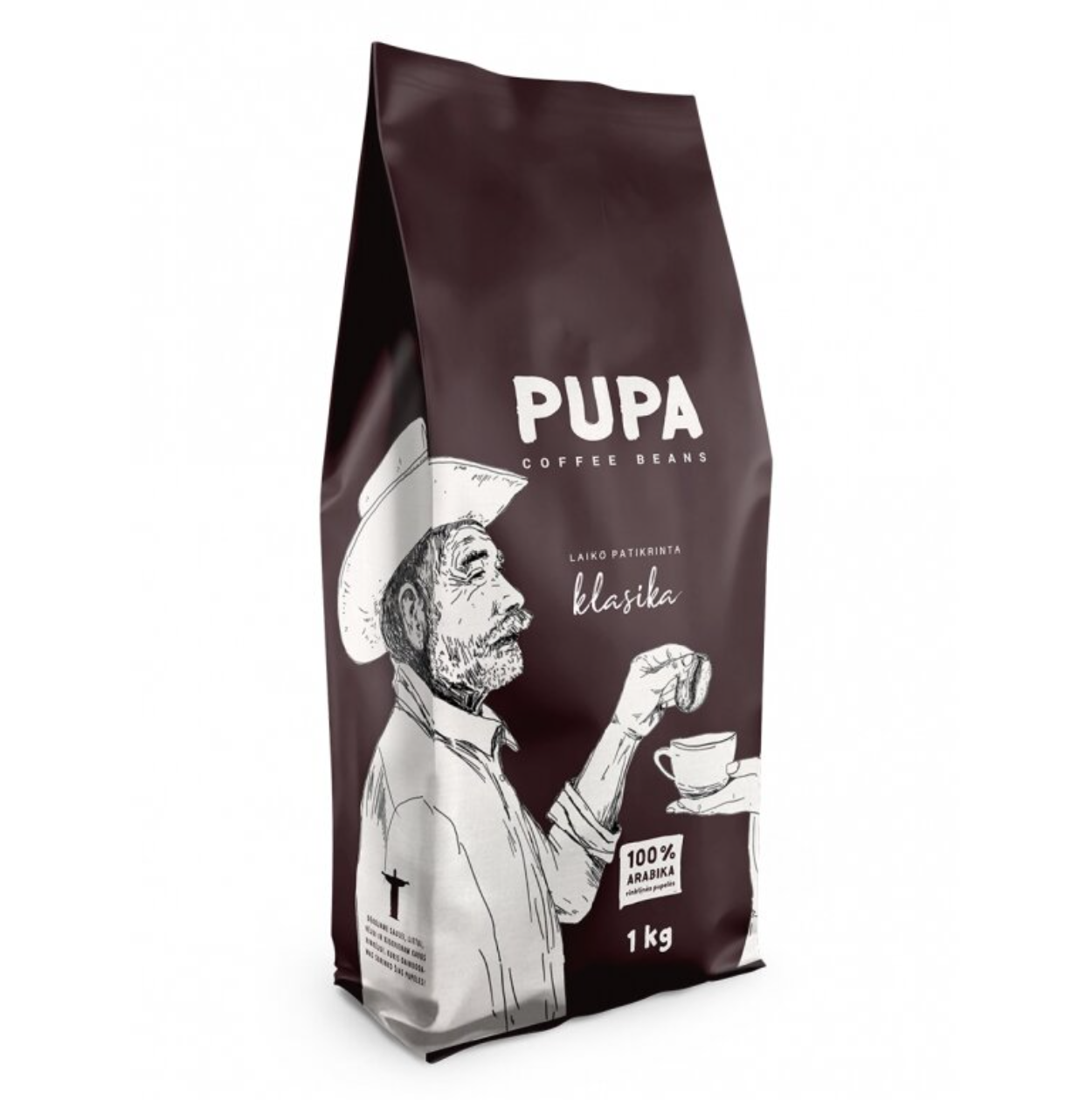 PUPA, 1 kg pupelės