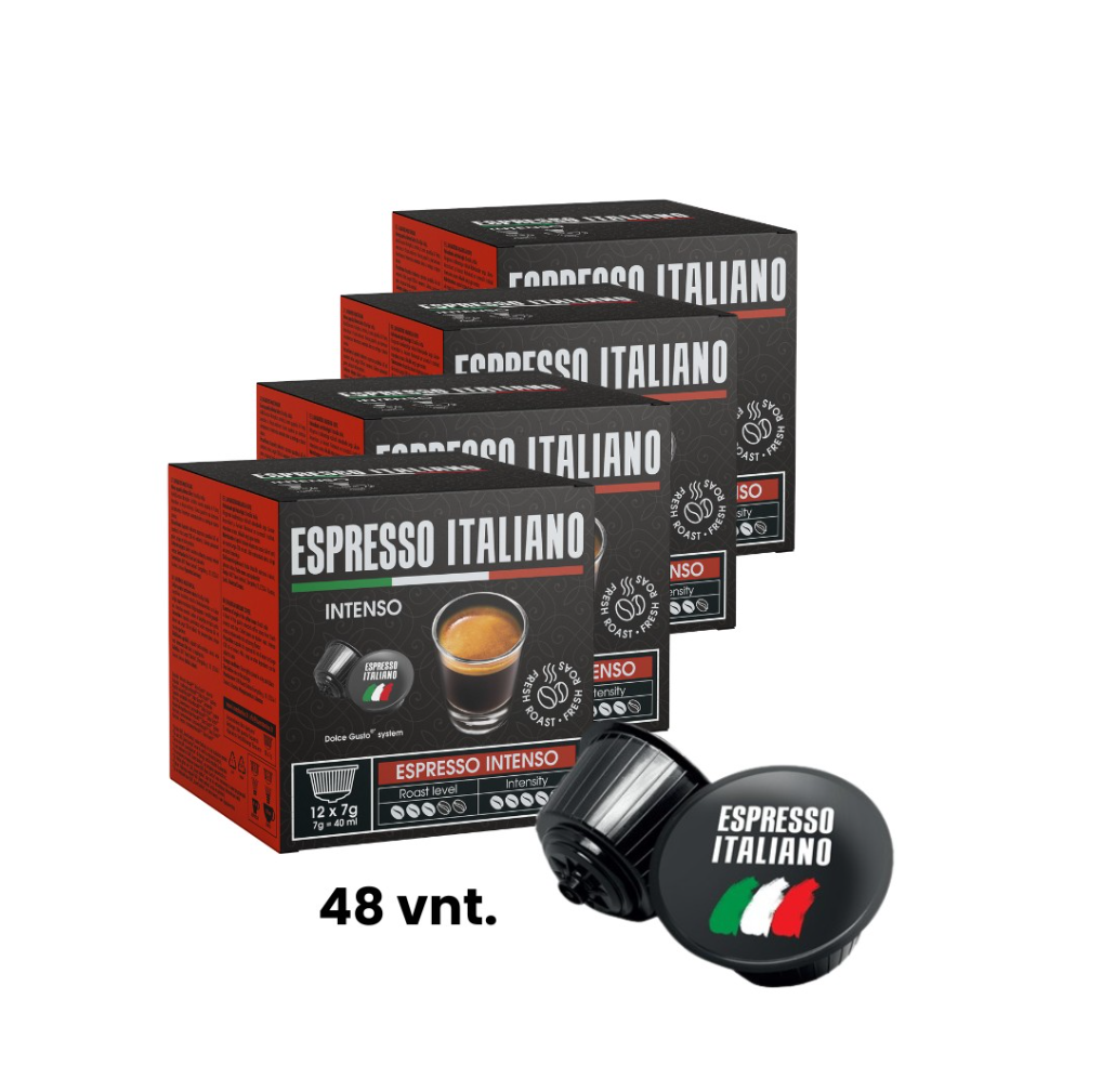 Kavos kapsulės Espresso Italiano 48 kaps.