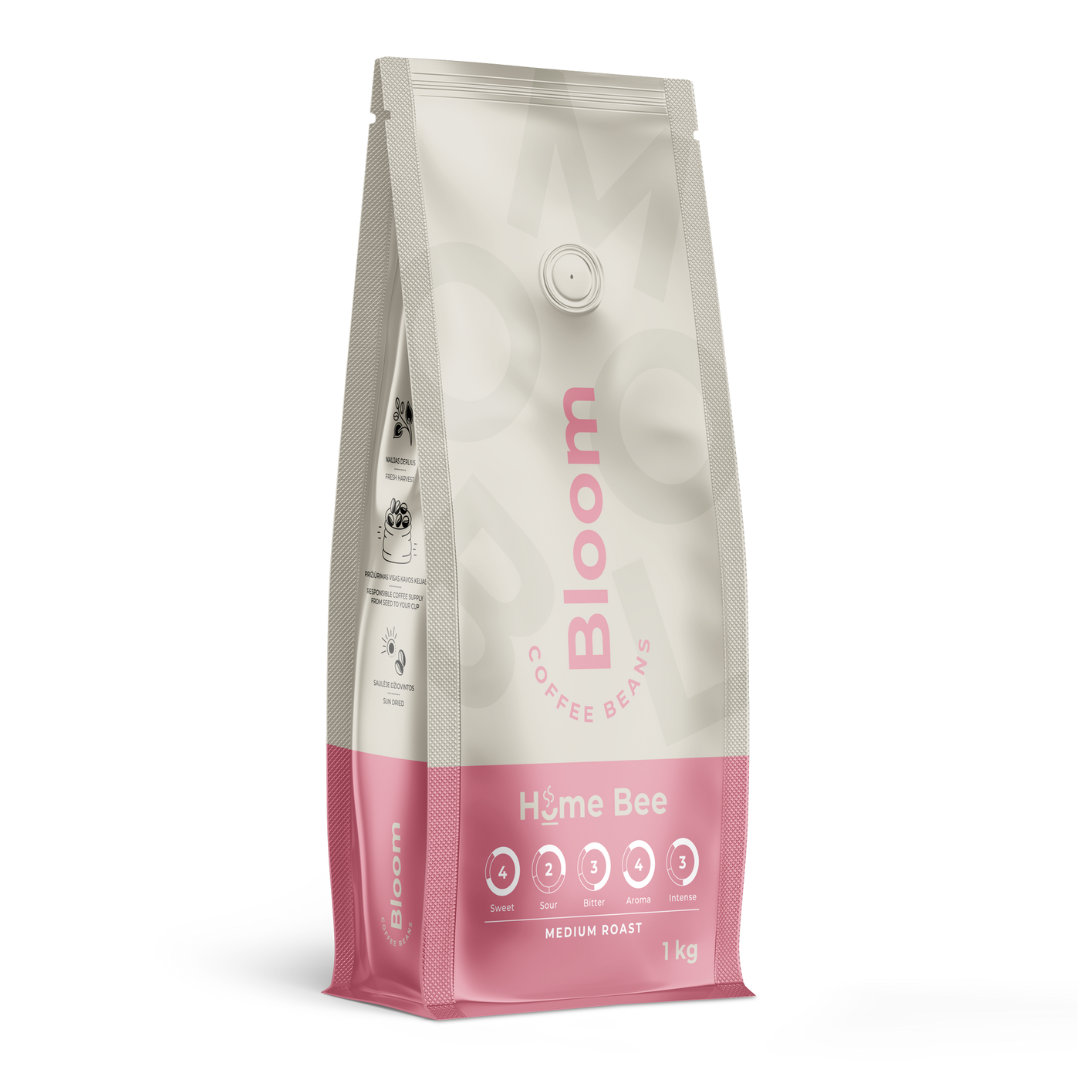 Home Bee Bloom, 1 kg kavos pupelės