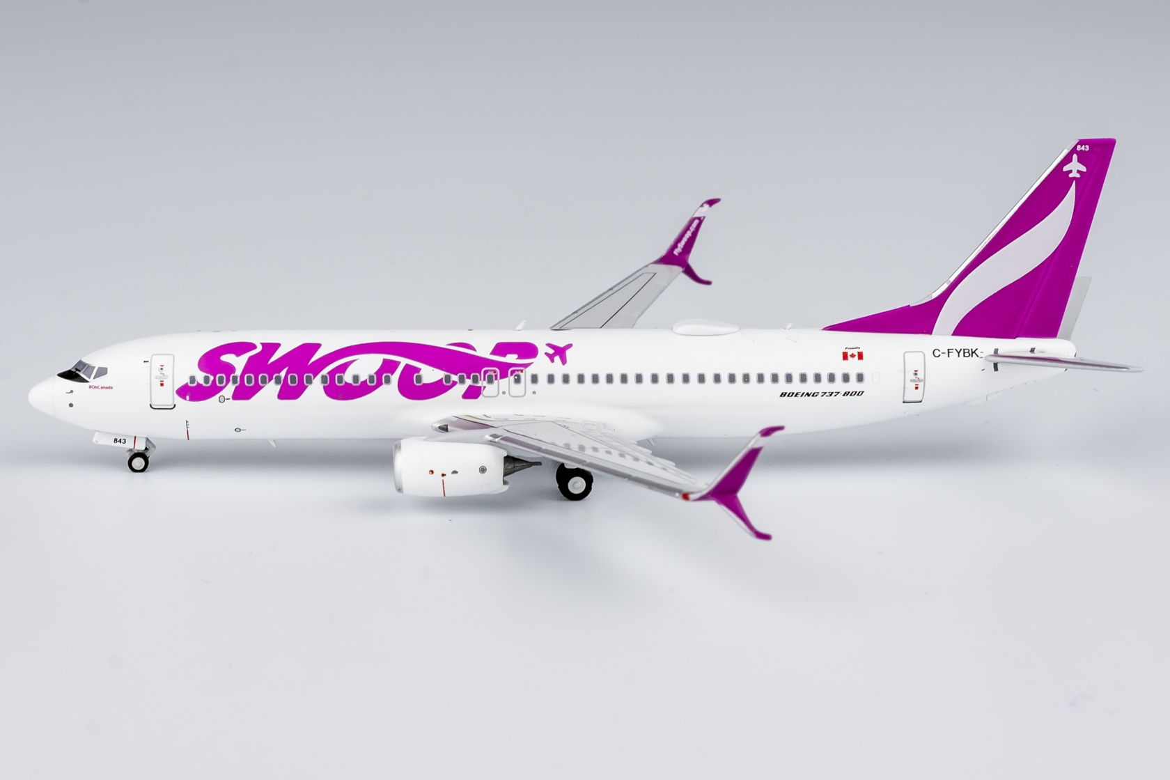 SWOOP  B737-800NG "#OHCANADA" 