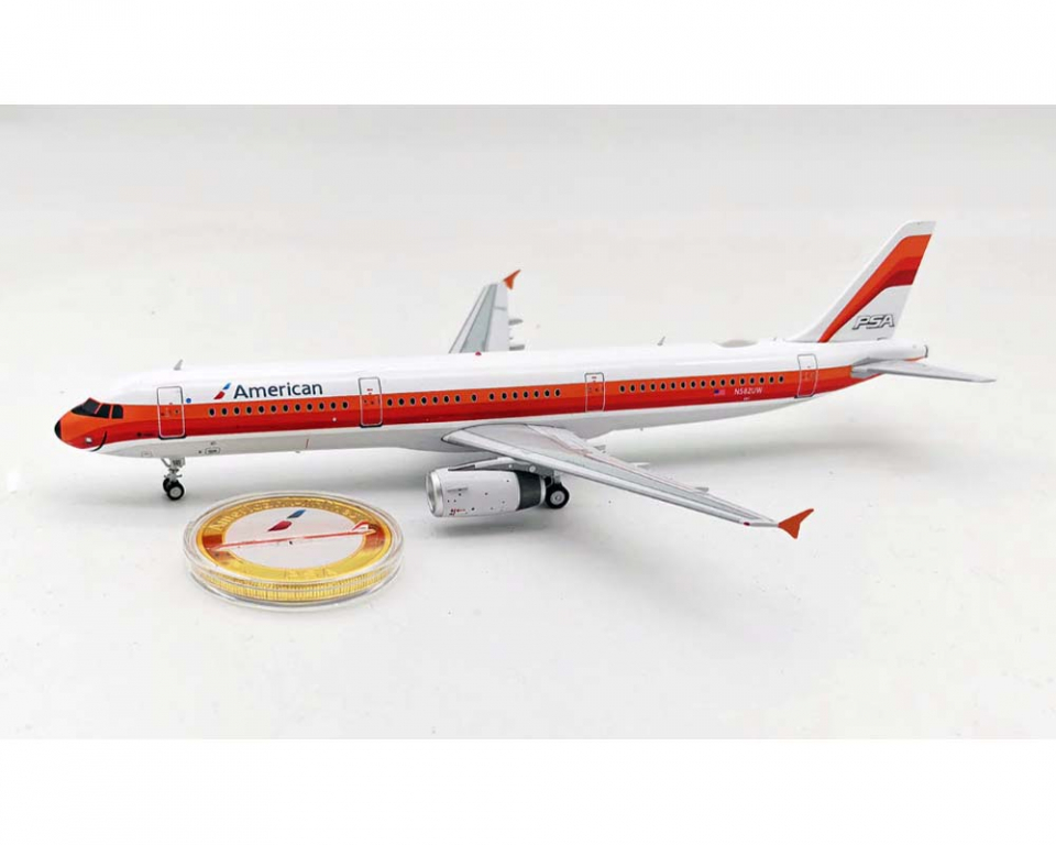 AMERICAN AIRLINES A321 "PSA HERITAGE" LIVERY