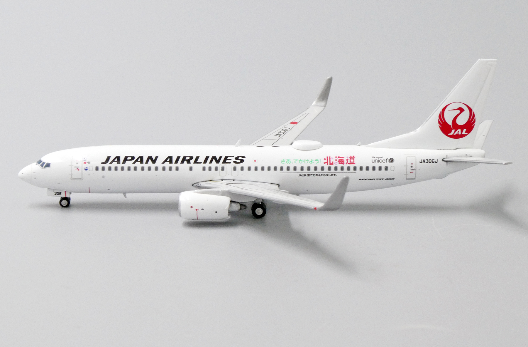 JAPAN AIRLINES B737-800W UNICEF