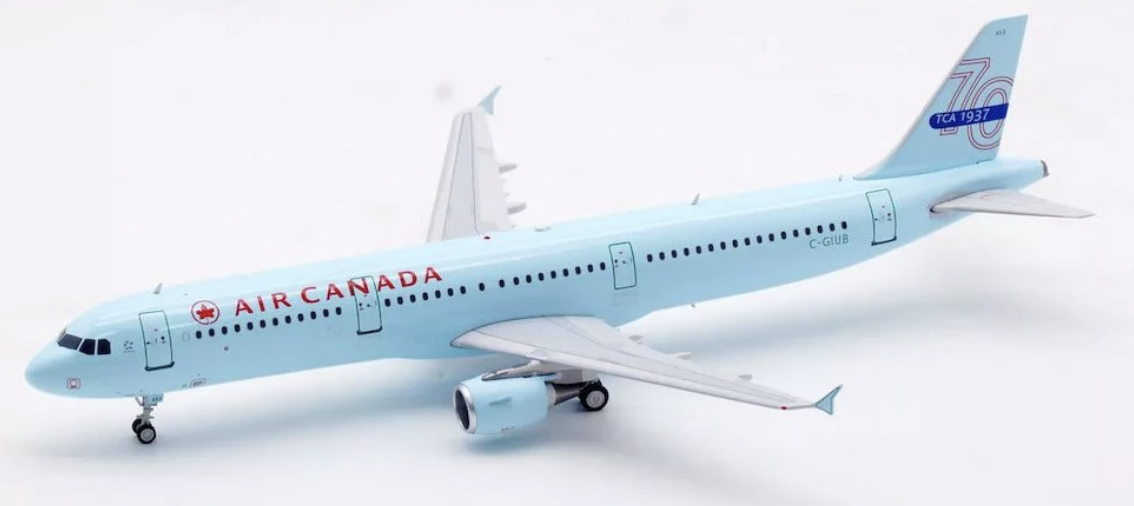 AIR CANADA A321BLUE LIVERY