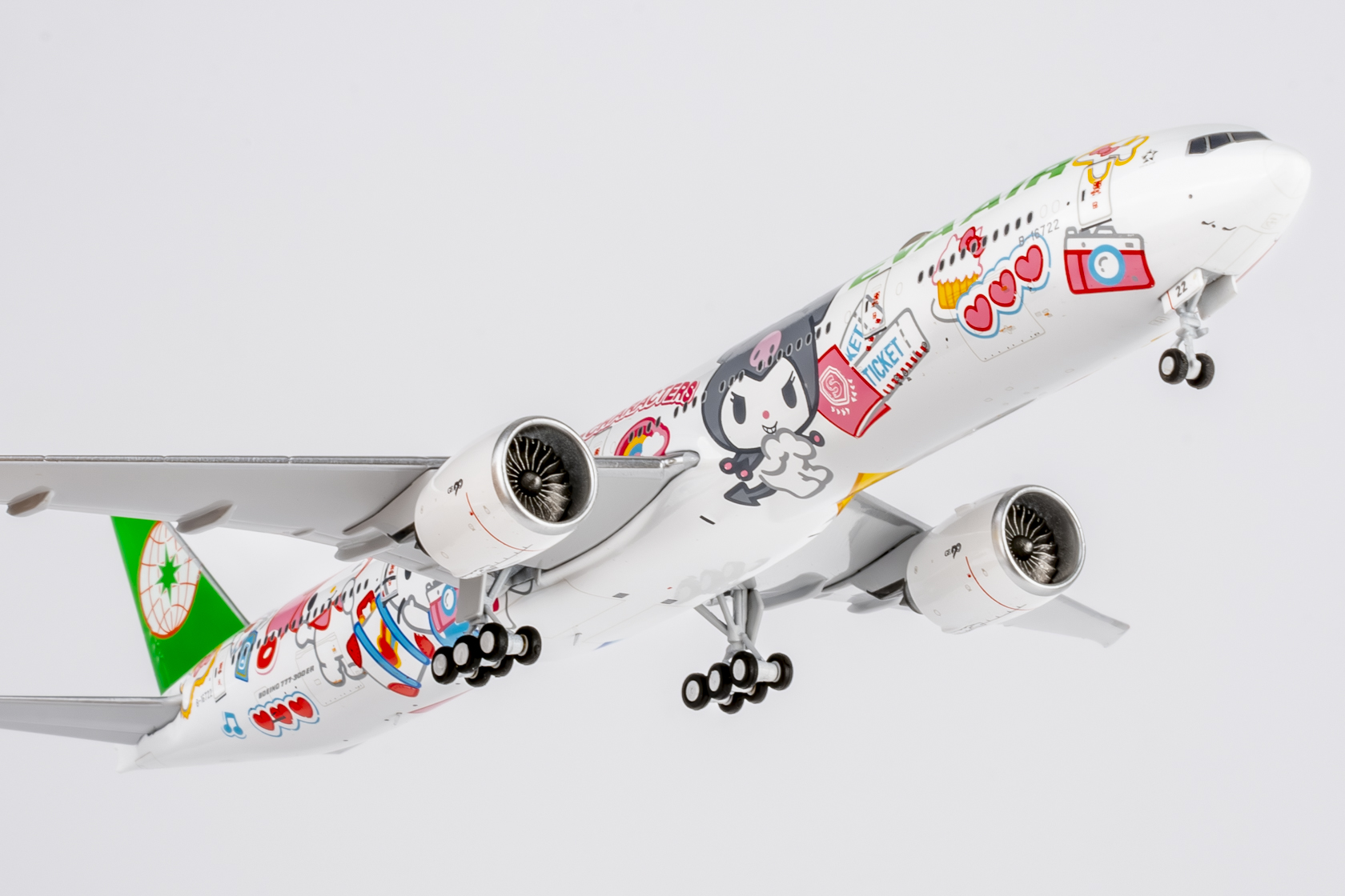 EVA AIR "HELLO KITTY KURUMI" B777-300ER