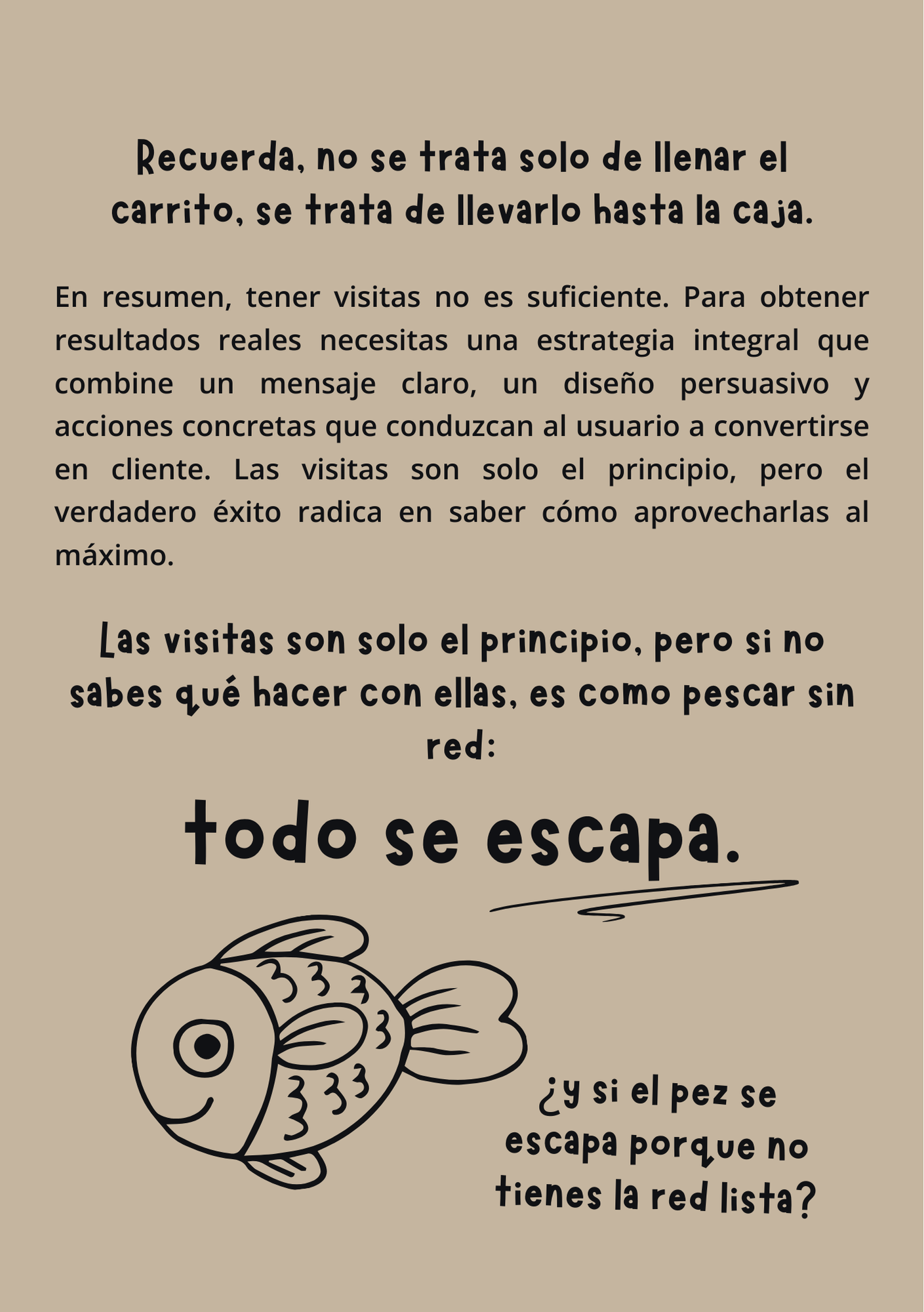 Convierte visitas en clientes