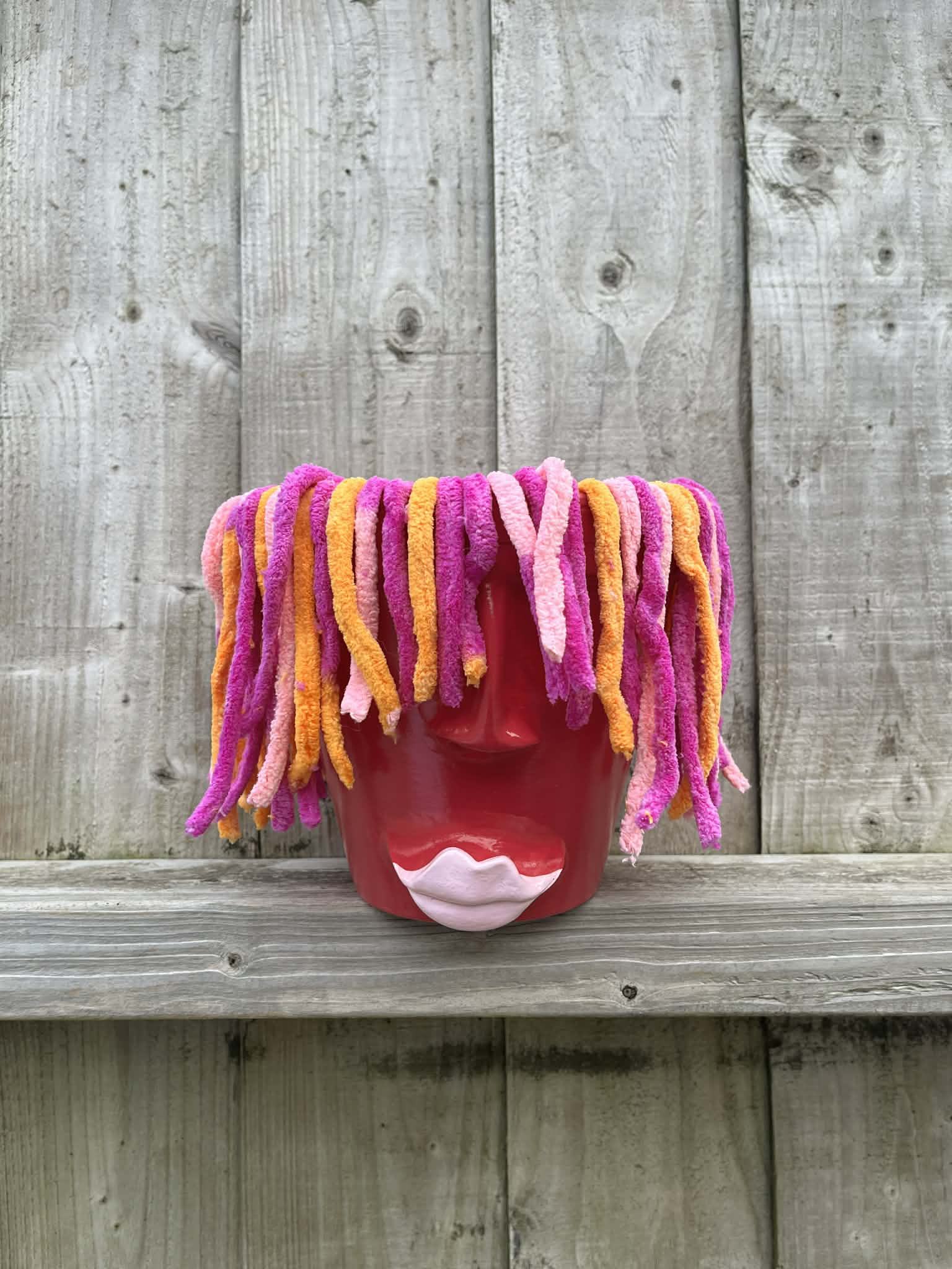 Medium Pink Hair Pot