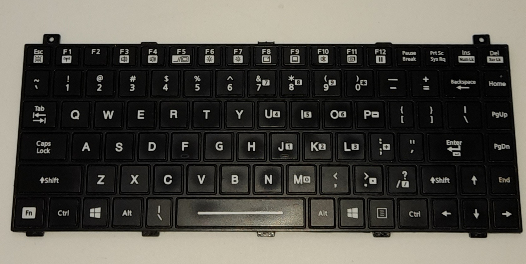 GETAC V110 US-QWERTY KEYBOARD WITH RED BACKLIT