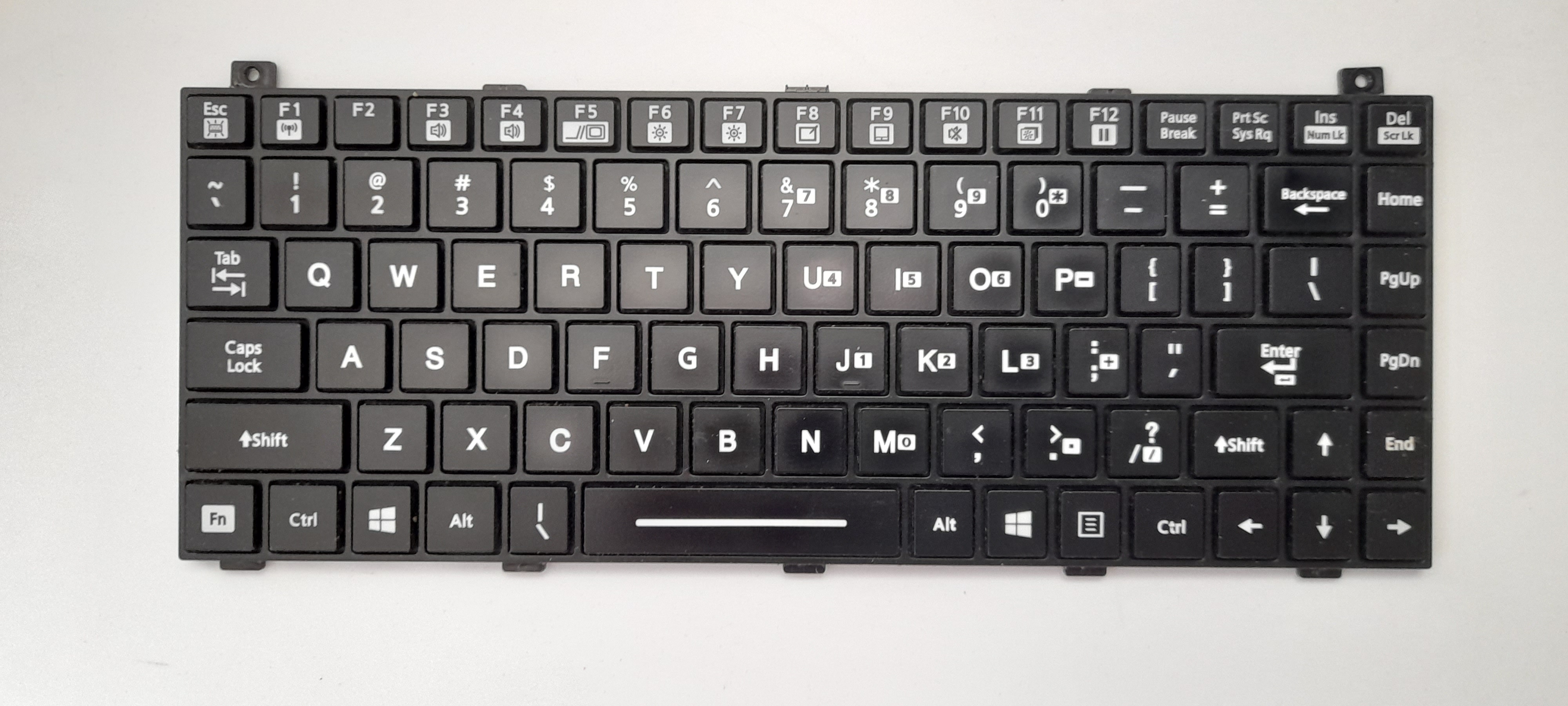 GETAC V110 US-QWERTY KEYBOARD WITH RED BACKLIT