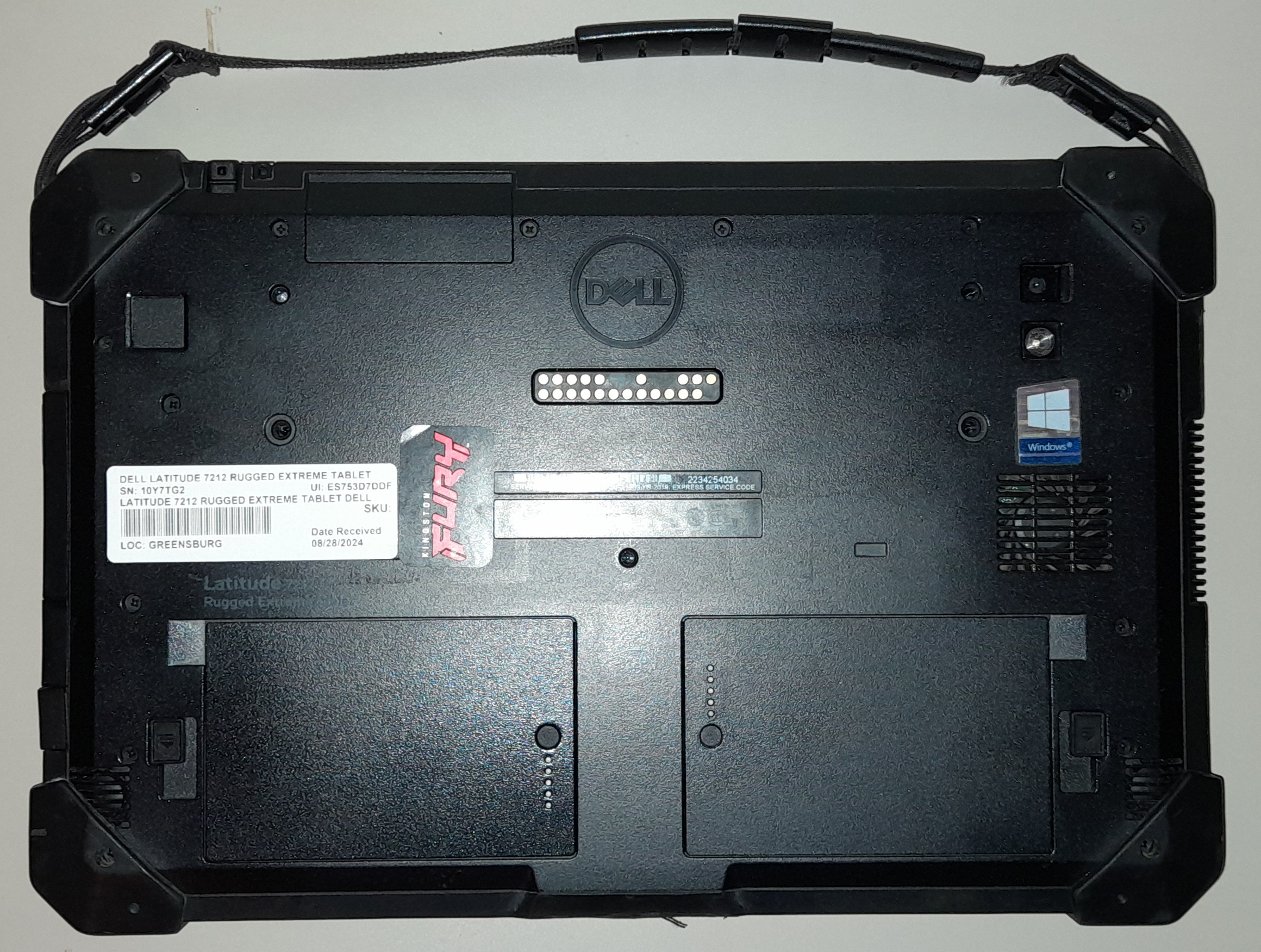 FULLY RUGGED DELL 7212 CORE i5 WITH 128GB SSD 8GB RAM 4G-LTE SIMCARD HDMI 