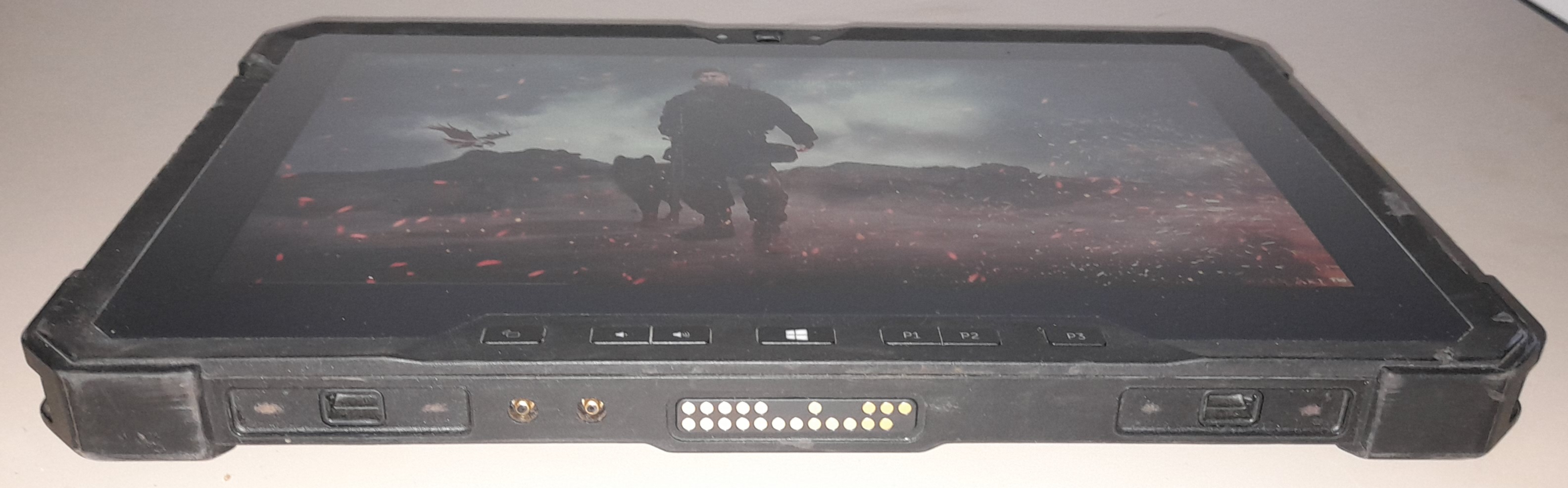 FULLY RUGGED DELL 7212 CORE i5 WITH NEW KEYBOARD 8GB RAM 4G-LTE SIMCARD NEW MOUSE NEW STAND