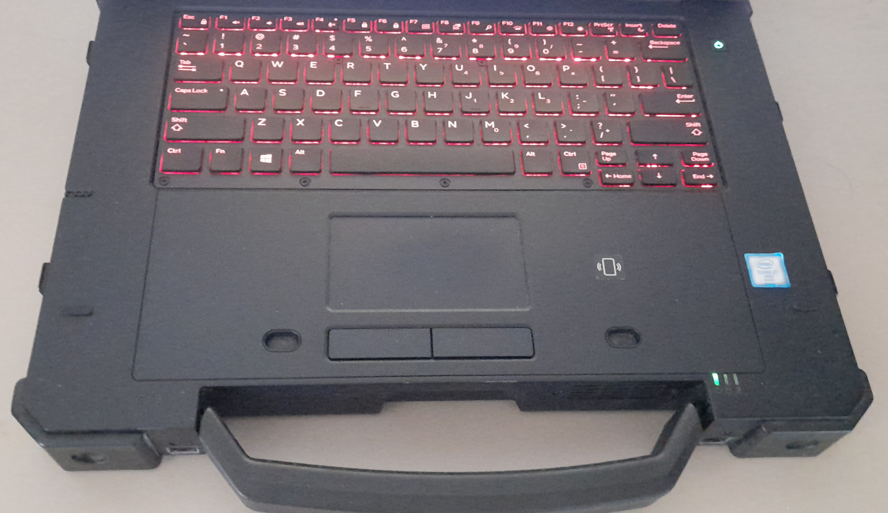 FULLY RUGGED DELL EXTREME 7414 CORE i7 WITH 32GB RAM/512GB SSD/HDMI/SERIAL PORTS/DVDRW DRIVE