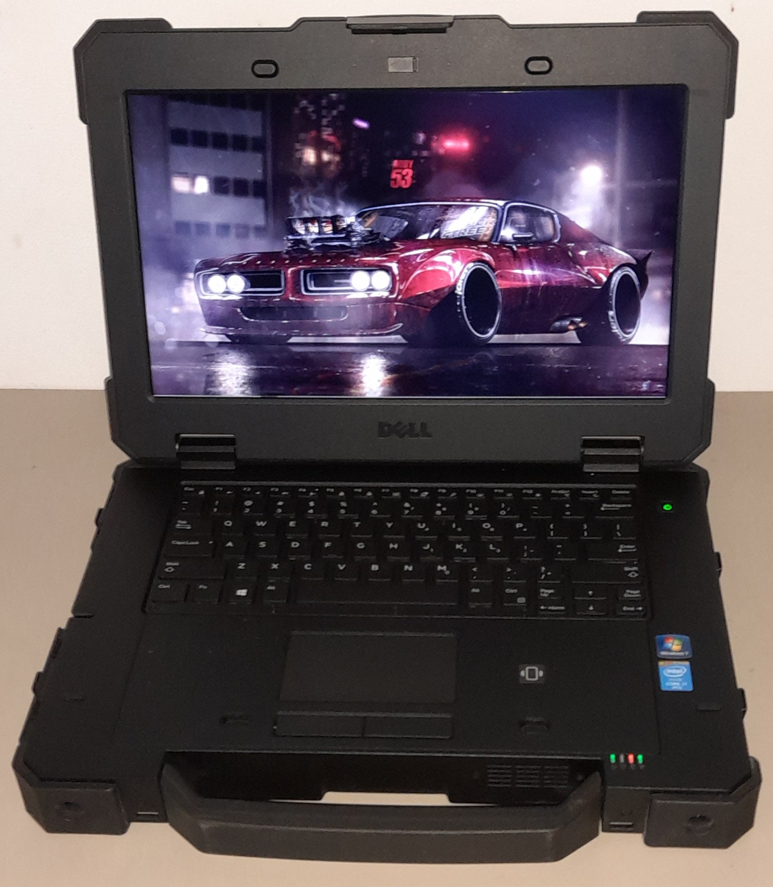 FULLY RUGGED DELL EXTREME 7414 CORE i7 WITH 32GB RAM/512GB SSD/HDMI/SERIAL PORTS/DVDRW DRIVE