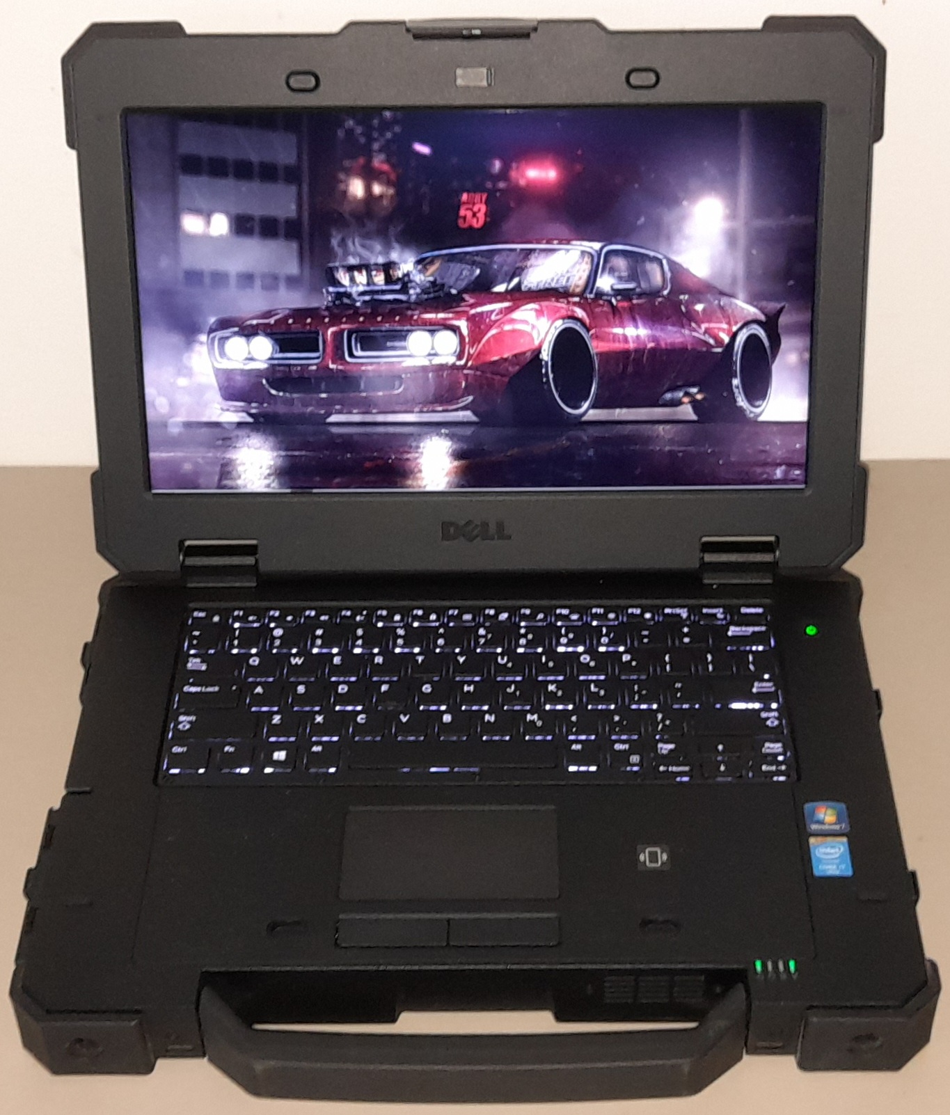 FULLY RUGGED DELL EXTREME 7414 CORE i7 WITH 32GB RAM/512GB SSD/HDMI/SERIAL PORTS/DVDRW DRIVE