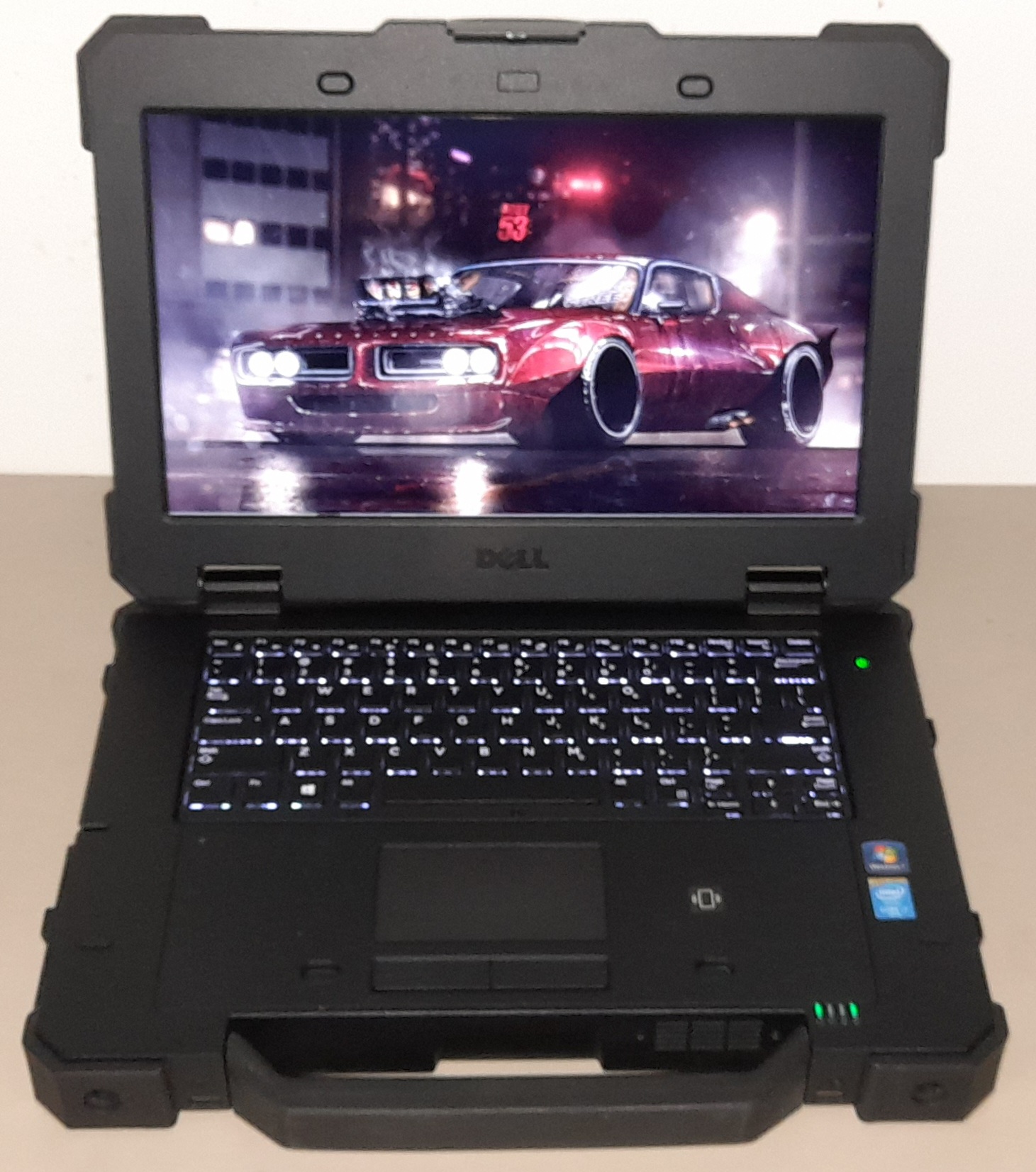 FULLY RUGGED DELL EXTREME 7414 CORE i7 WITH 32GB RAM/512GB SSD/HDMI/SERIAL PORTS/DVDRW DRIVE