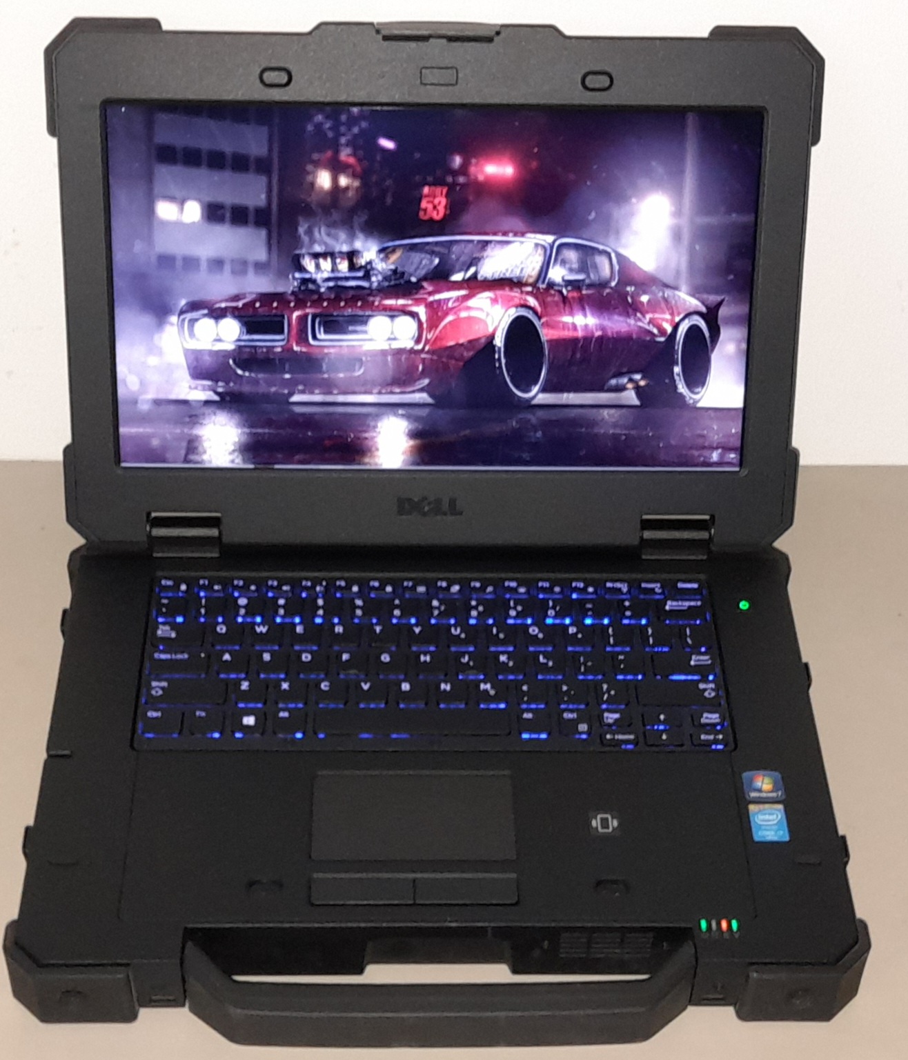 FULLY RUGGED DELL EXTREME 7404 CORE i7 WITH 16GB RAM/NEW 256GB SSD/HDMI/TOUCHSCREEN/BLUETOOTH/WIFI