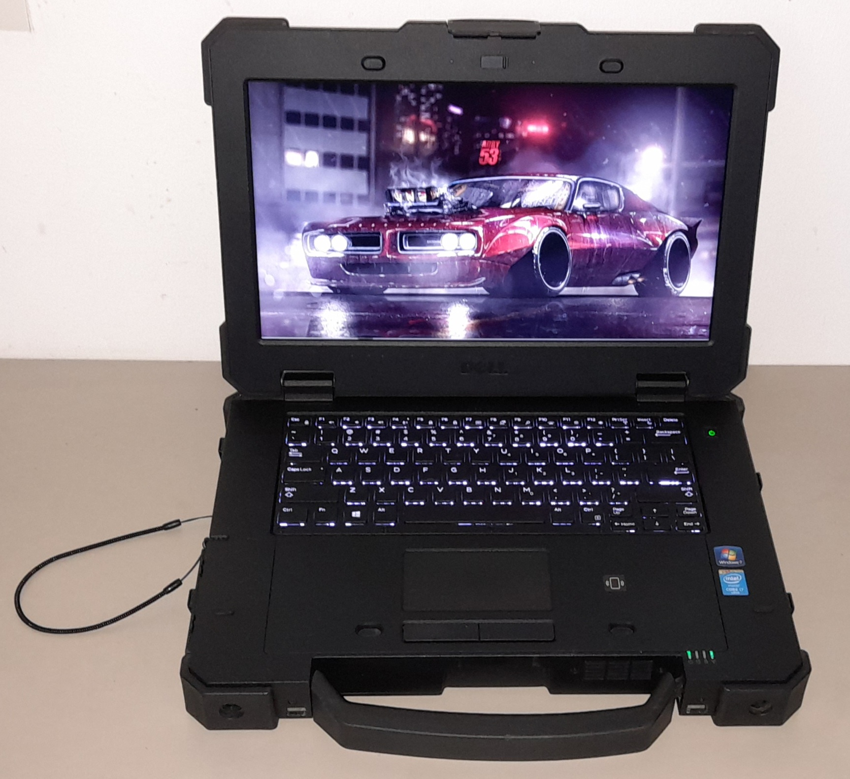 FULLY RUGGED DELL EXTREME 7404 CORE i7 WITH 16GB RAM/NEW 256GB SSD/HDMI/TOUCHSCREEN/BLUETOOTH/WIFI