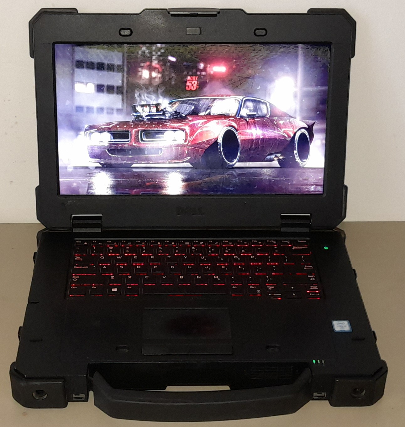FULLY RUGGED DELL EXTREME 7414 CORE i7 WITH 32GB RAM/256GB SSD/HDMI/SERIAL PORTS/DVDRW DRIVE
