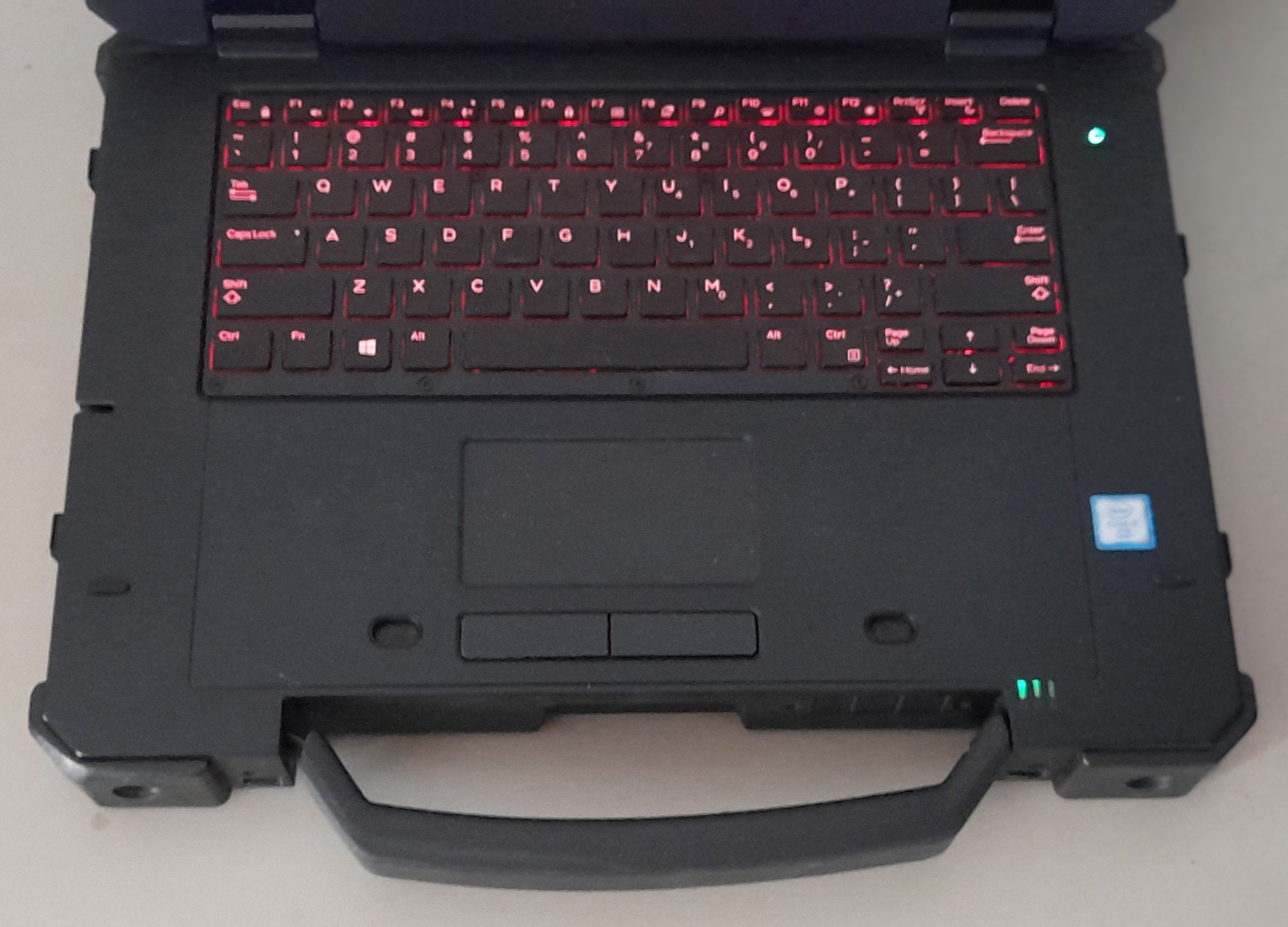 FULLY RUGGED DELL EXTREME 7414 CORE i7 WITH 32GB RAM/256GB SSD/HDMI/SERIAL PORTS/DVDRW DRIVE